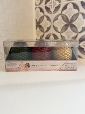 Game of Thrones Dragon Egg Candles